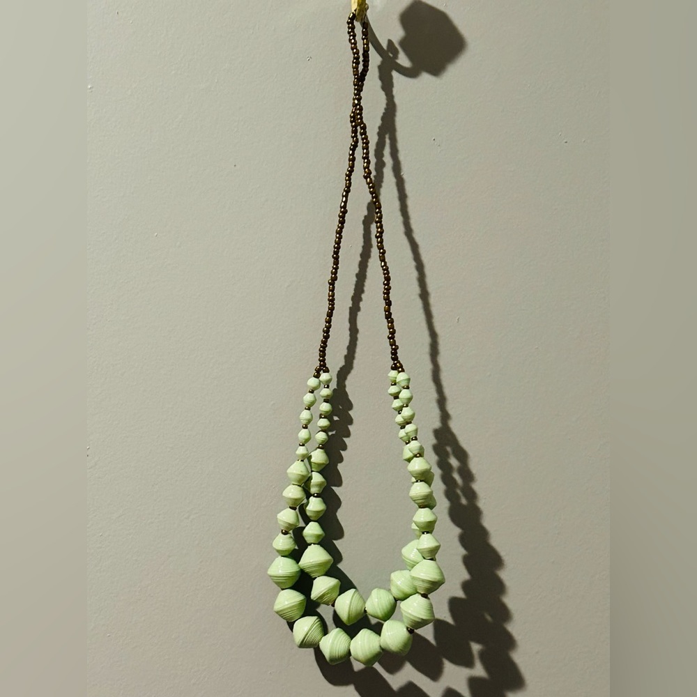 African beaded necklace